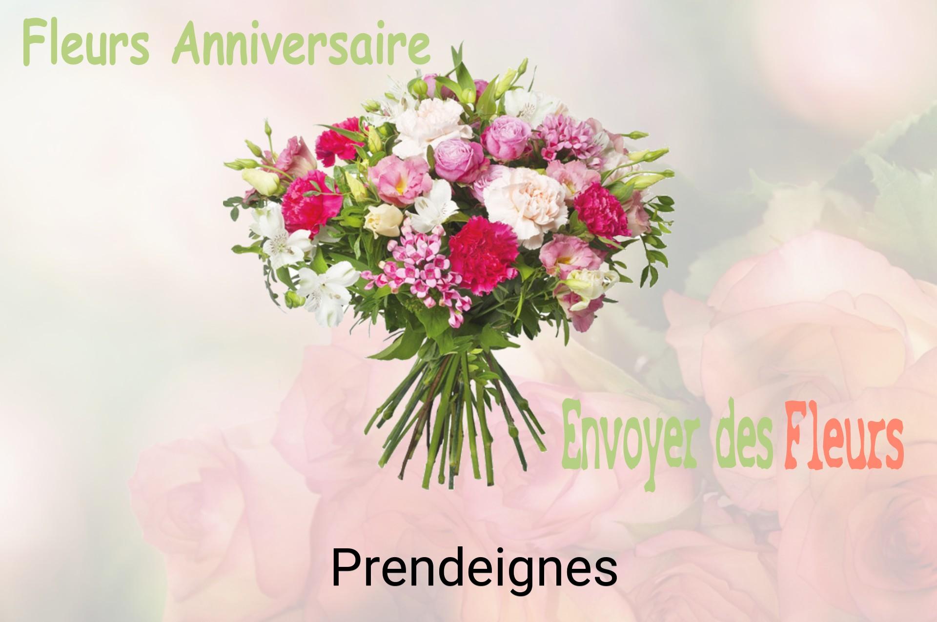 Bouquet de fleurs d’anniversaire livré à Prendeignes